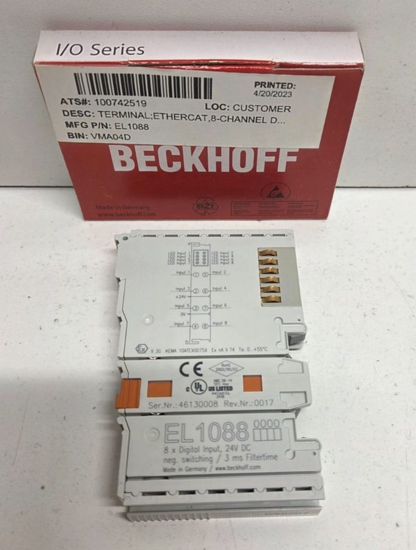 Модуль ввода-вывода Beckhoff 8-CHANN