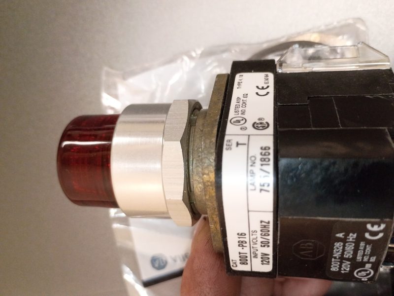 Кнопка управления Allen-Bradley 800T-PB16