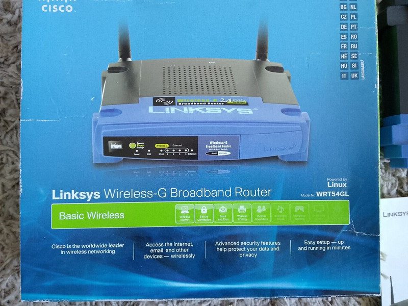 Маршрутизатор Linksys 802.11B