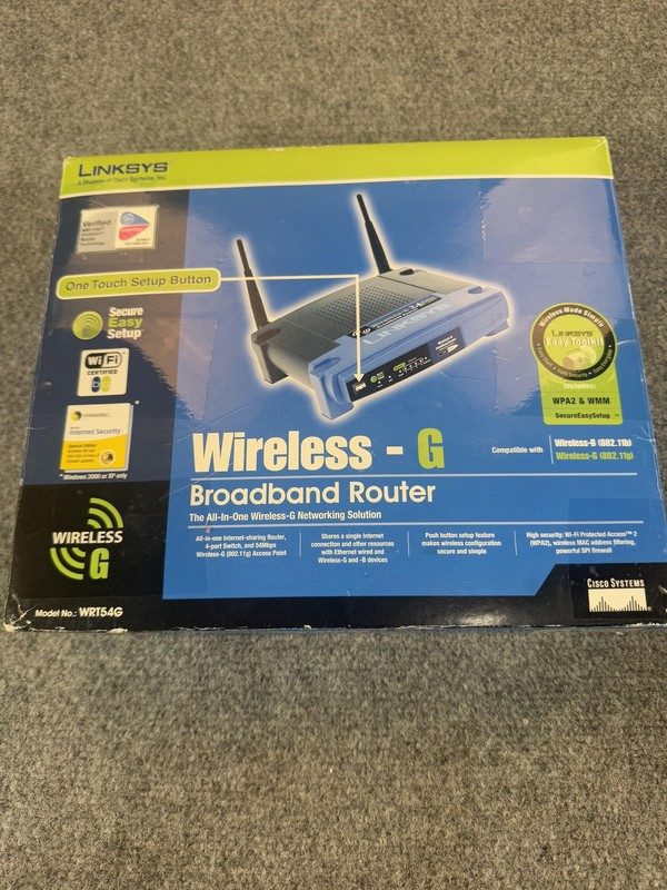 Маршрутизатор Linksys 802.11G