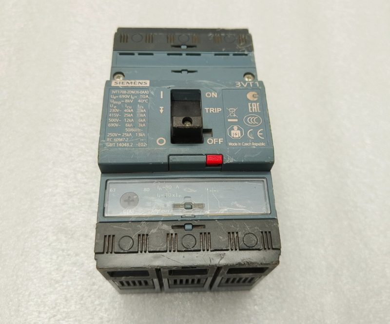 Автоматический выключатель Siemens 80A-CRICUIT