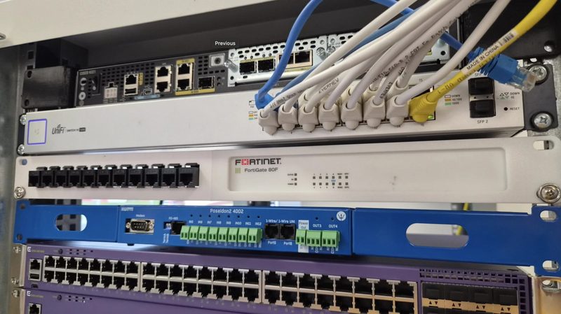 Комплект крепления Fortinet 80F/81F
