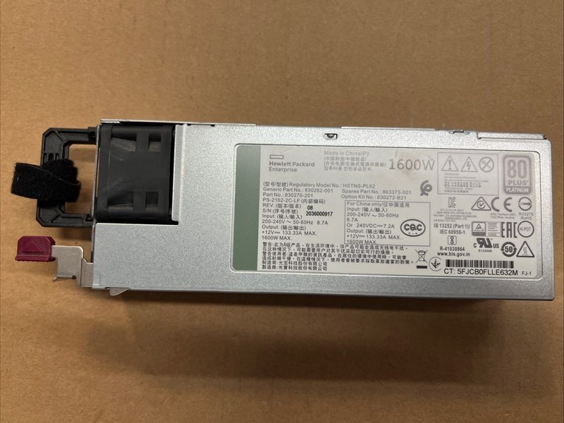 Блок питания HPE 830270-201