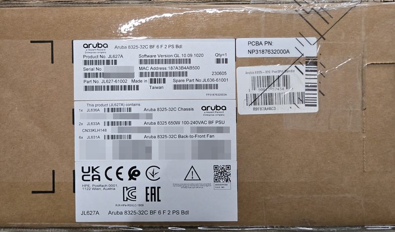 Коммутатор HPE 8325-32C