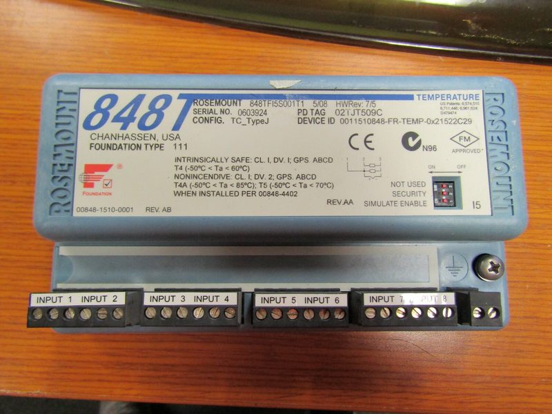 Датчик температуры Rosemount 848TFI5S001T1