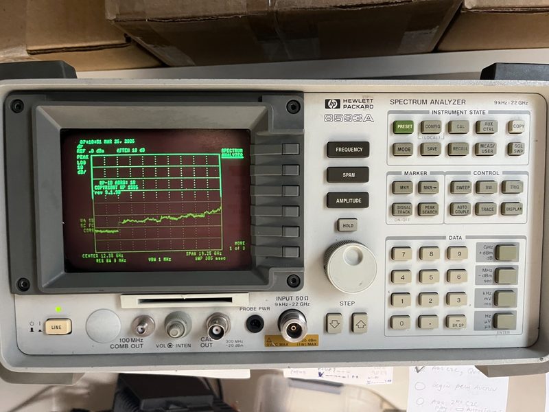 Анализатор спектра Keysight 8593A