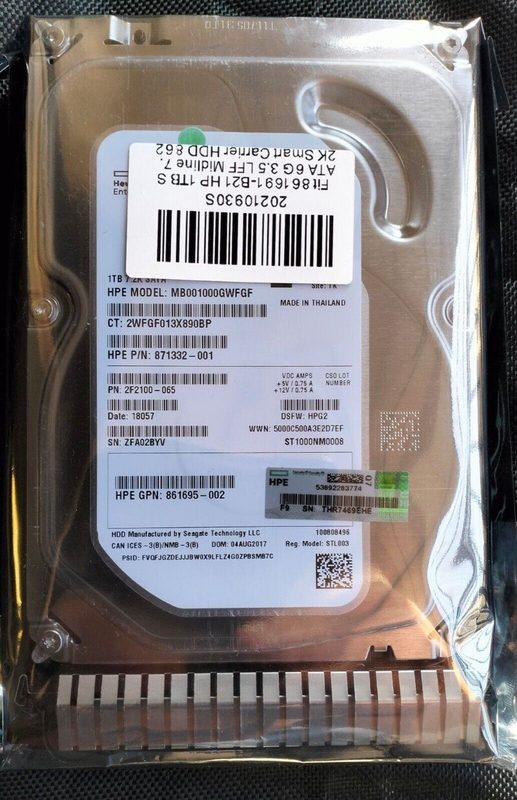 Жёсткий диск HPE 861691-B21