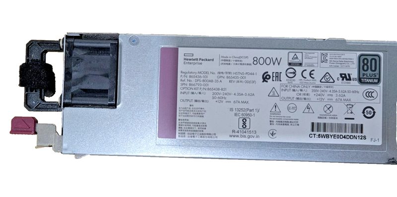 Блок питания HPE 866793-001