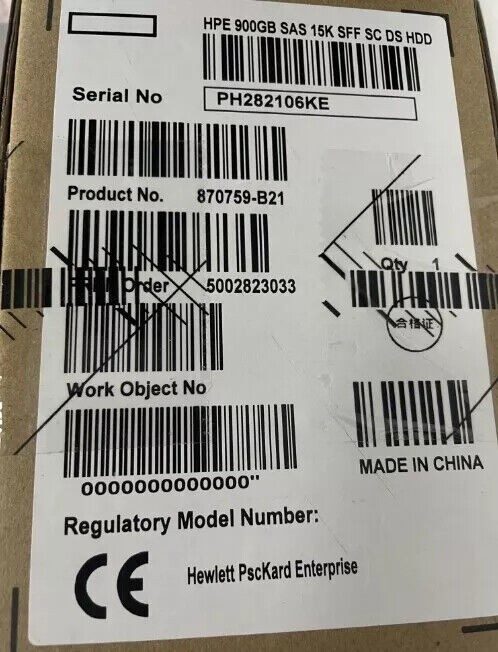 Жёсткий диск HPE 870759-B21