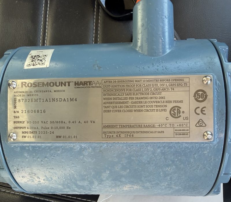 Датчик Rosemount 8732EMT1A1N5DA1M4