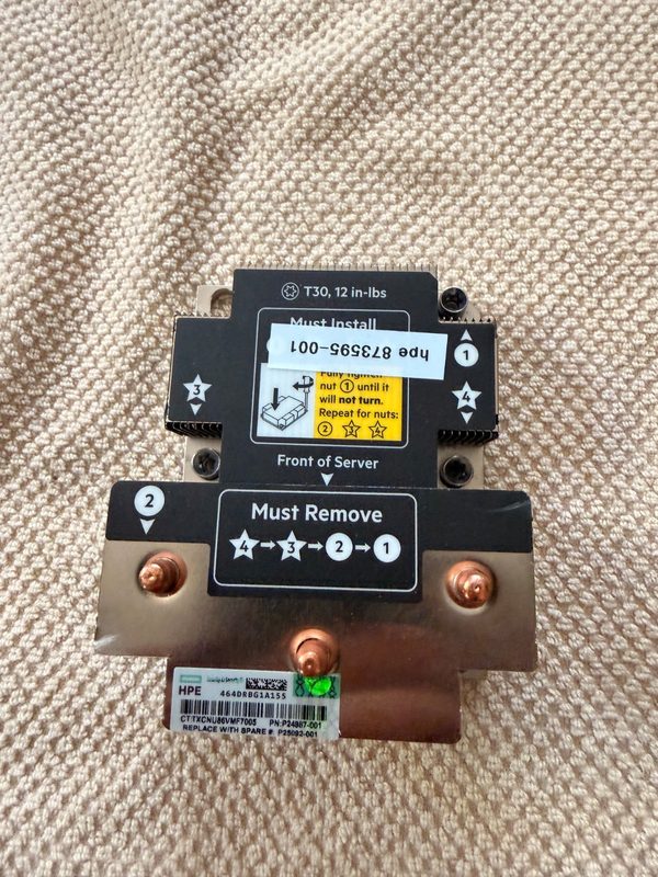 Радиатор HPE 873595-001
