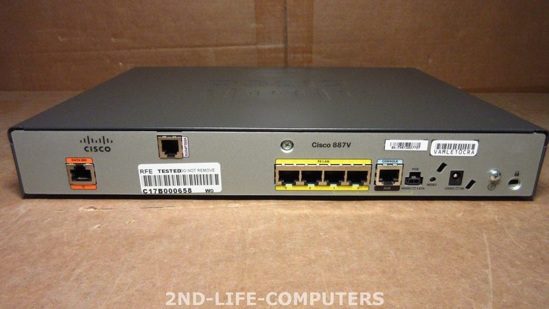 Маршрутизатор Cisco 887V-SEC-K9