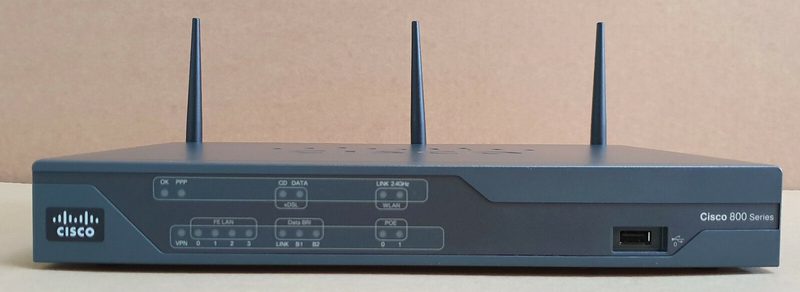 Маршрутизатор Cisco 888W-GN-E-K9