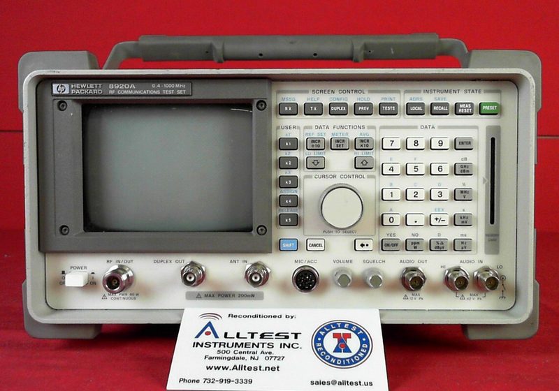 Тестер Keysight 8920A