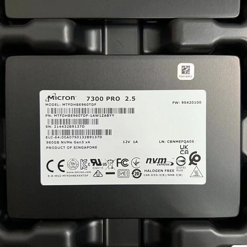 SSD-накопитель Micron 9.8PBW/1DWPD