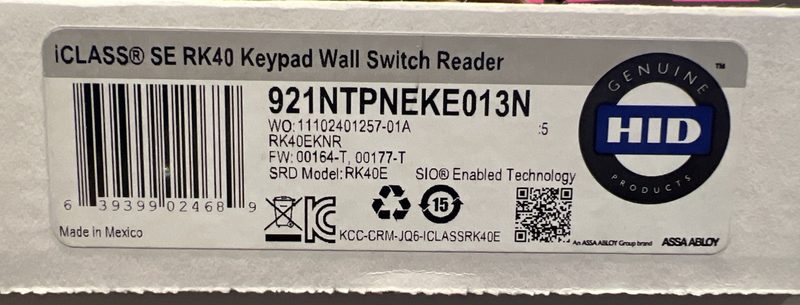 Коммутатор HID 921NTPNEKE013N