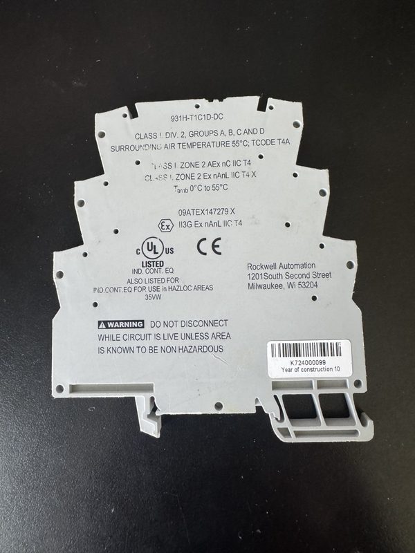 Термопара Allen-Bradley 931H-T1C1D-DC