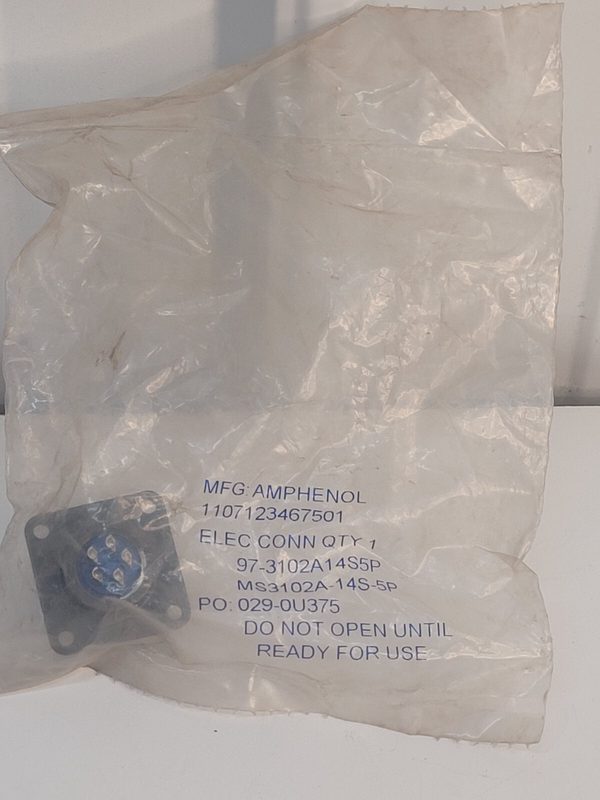 Разъём Amphenol 97-3102A-14S-5P
