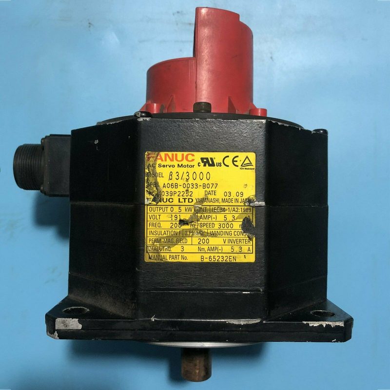 Серводвигатель FANUC A06B-0033-B077