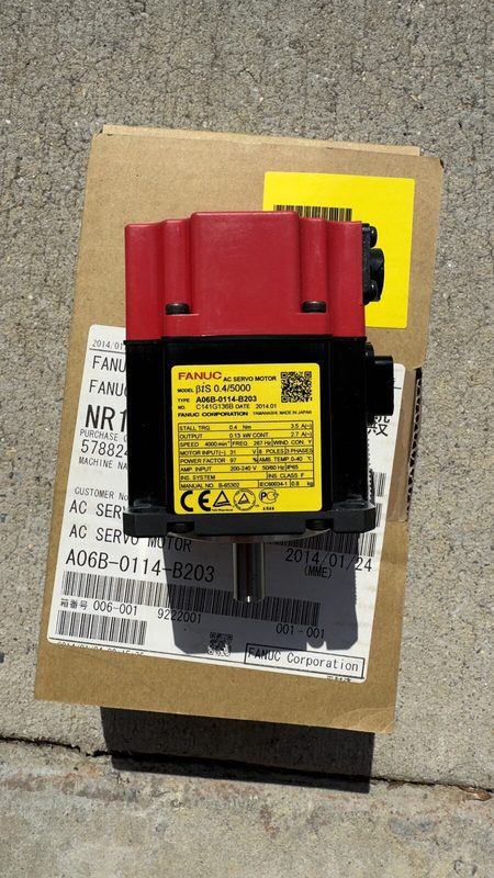 Серводвигатель FANUC A06B-0114-B203