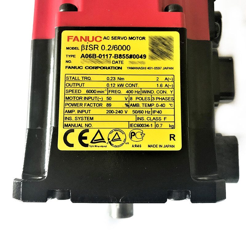 Серводвигатель FANUC A06B-0117-B8550049