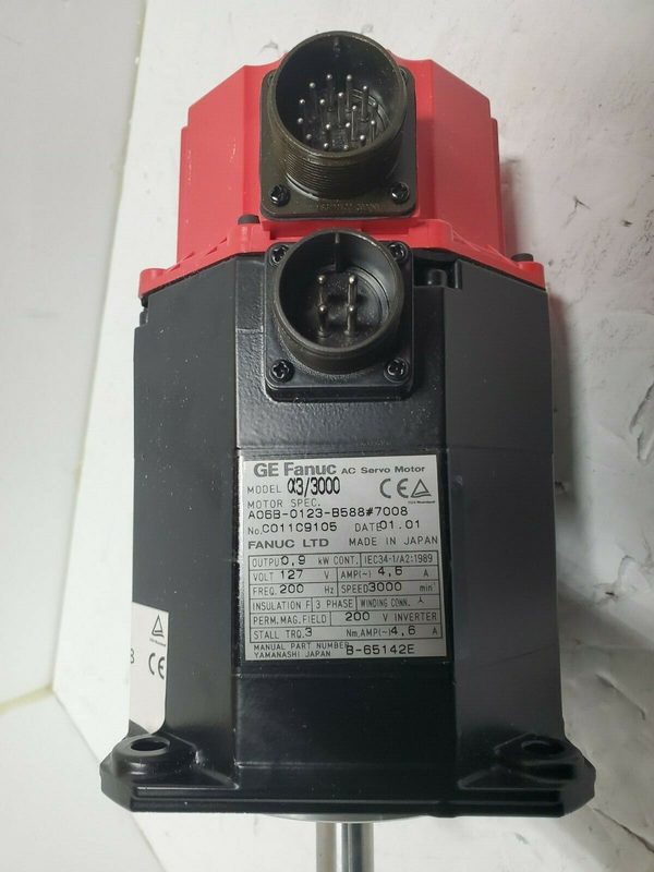 Серводвигатель FANUC A06B-0123-B588