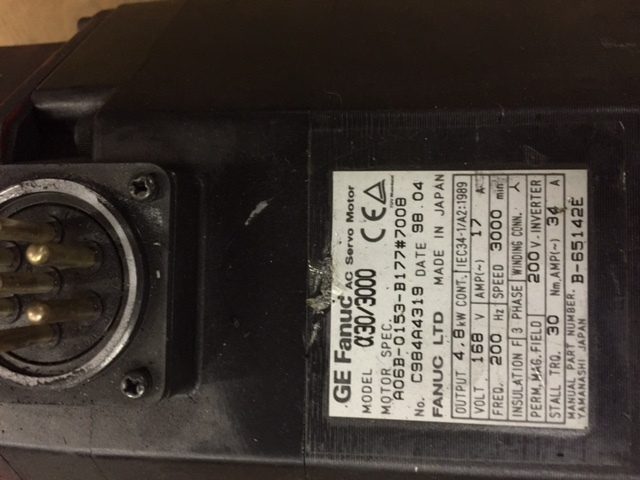 Серводвигатель FANUC A06B-0153-B177