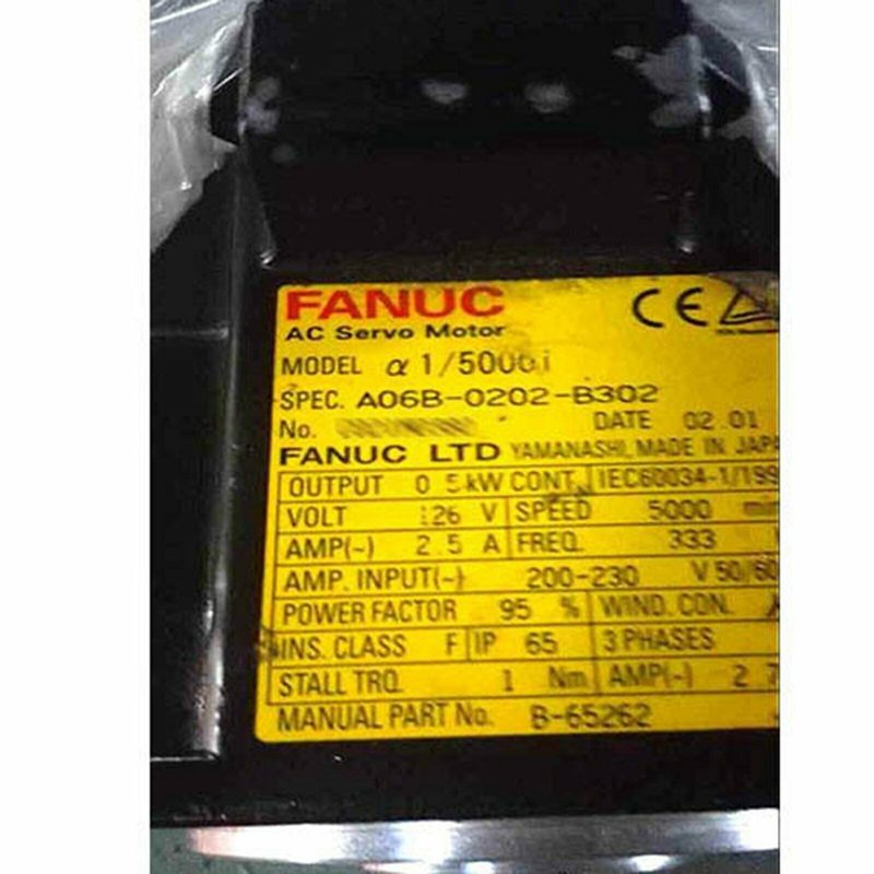 Серводвигатель FANUC A06B-0202-B302