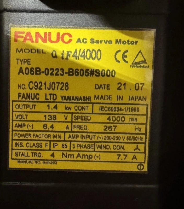 Серводвигатель FANUC A06B-0223-B605