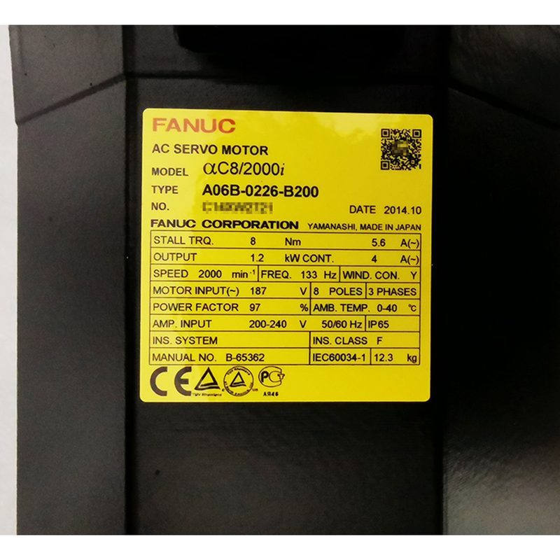 Серводвигатель FANUC A06B-0226-B200