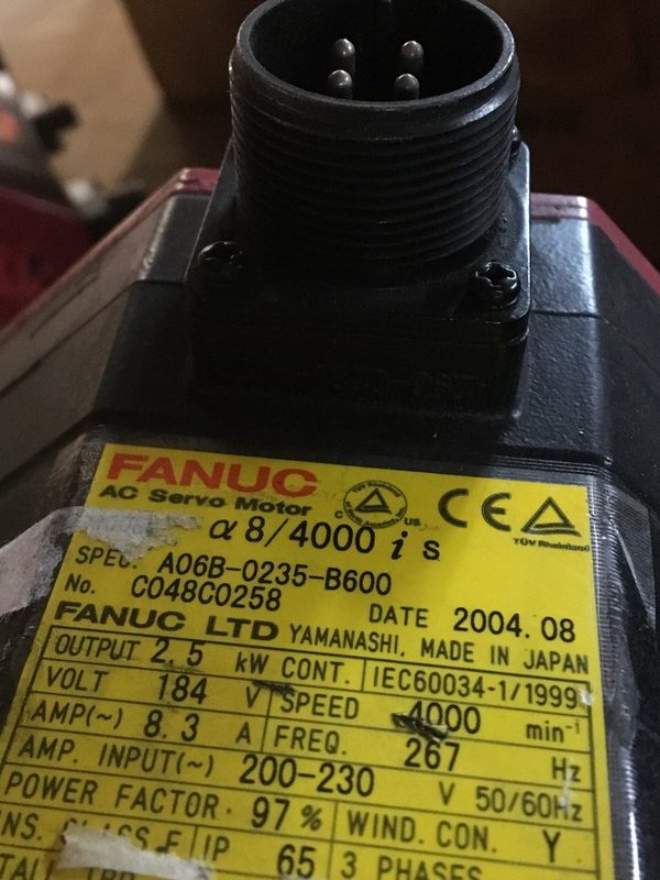 Серводвигатель FANUC A06B-0235-B600