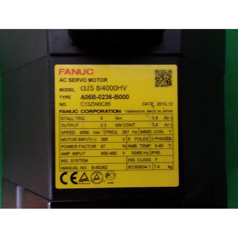 Серводвигатель FANUC A06B-0236-B000
