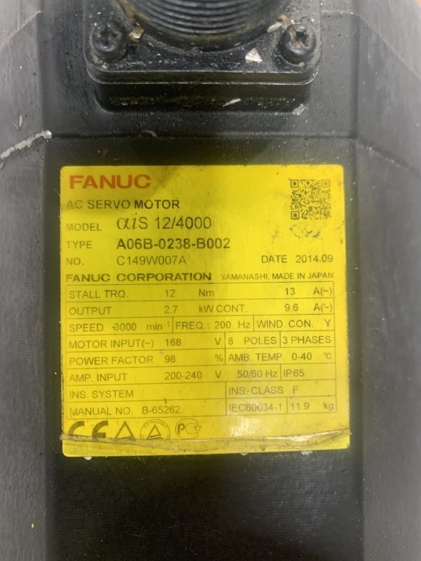 Серводвигатель FANUC A06B-0238-B002