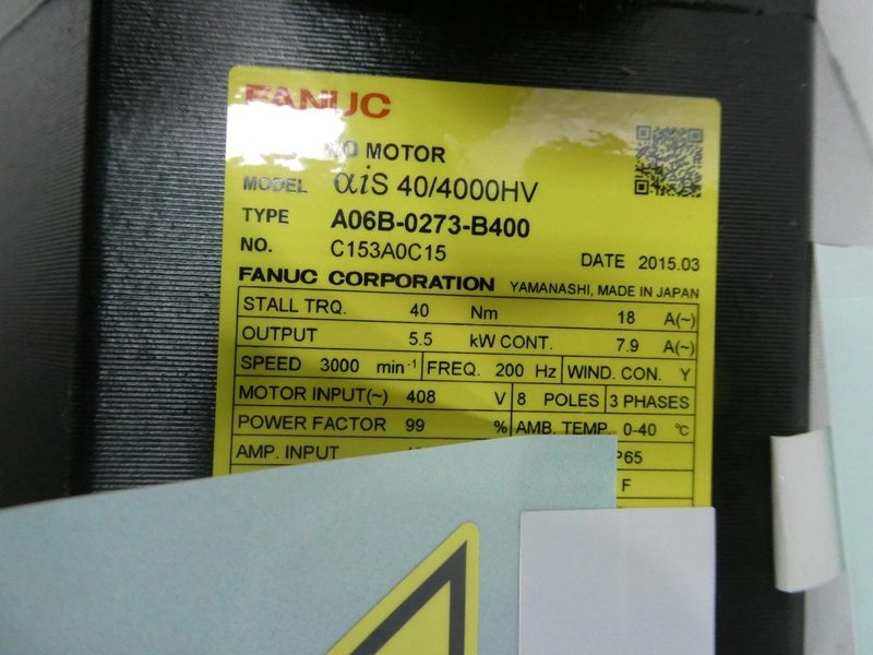 Серводвигатель FANUC A06B-0273-B400
