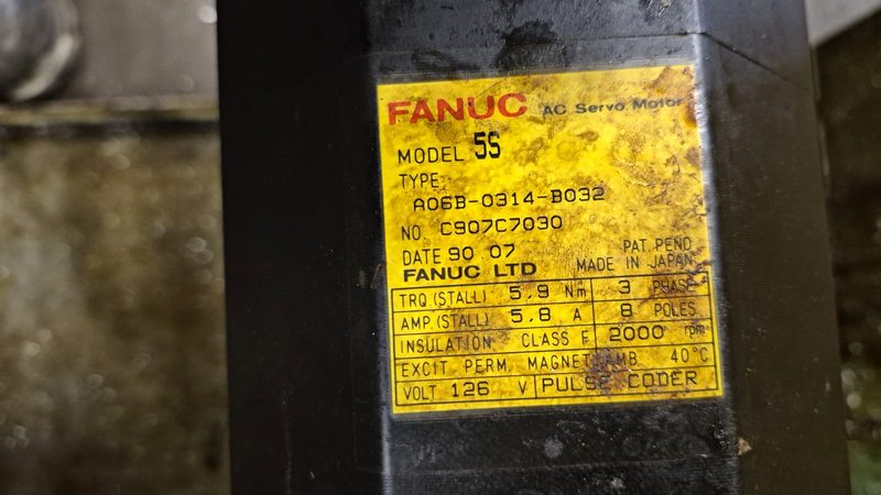 Серводвигатель FANUC A06B-0314-B032