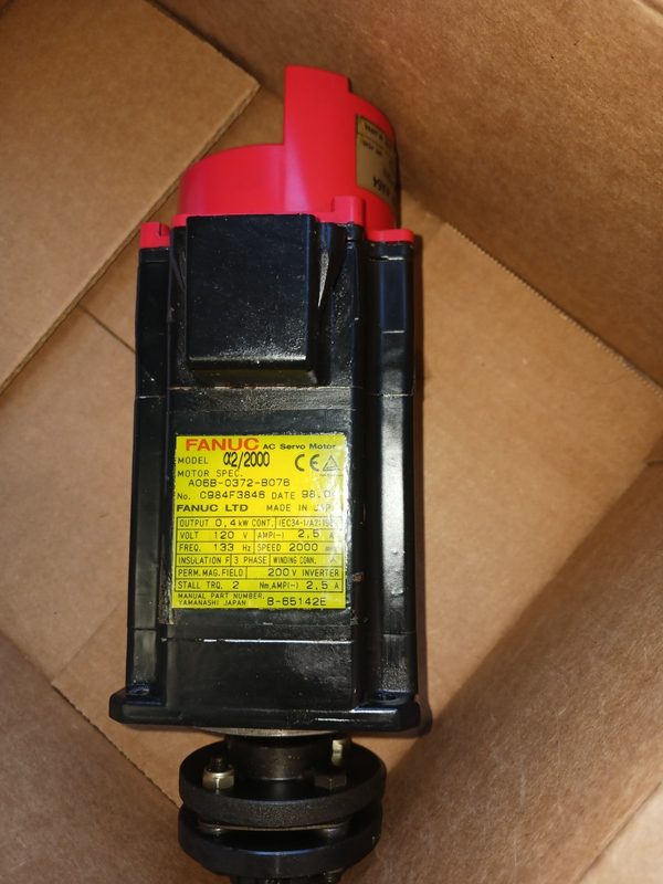 Серводвигатель FANUC A06B-0372-B076
