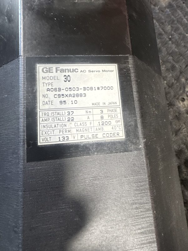Серводвигатель FANUC A06B-0503-B081