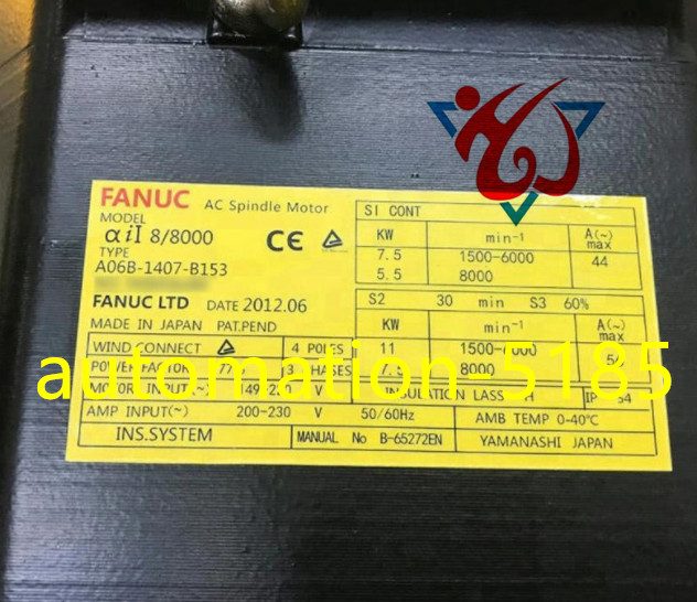 Шпиндель FANUC A06B-1407-B153