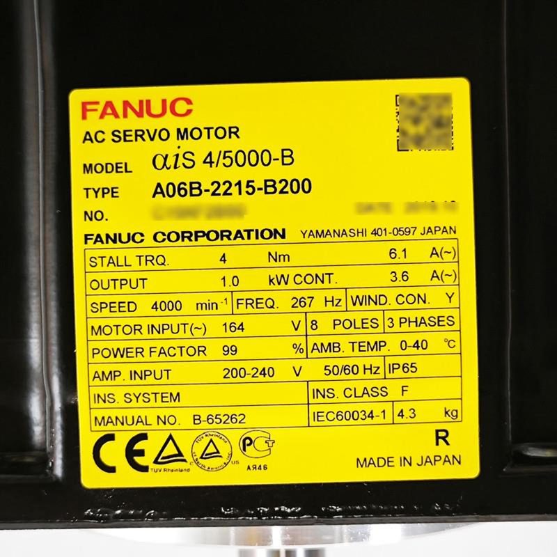 Серводвигатель FANUC A06B-2215-B200