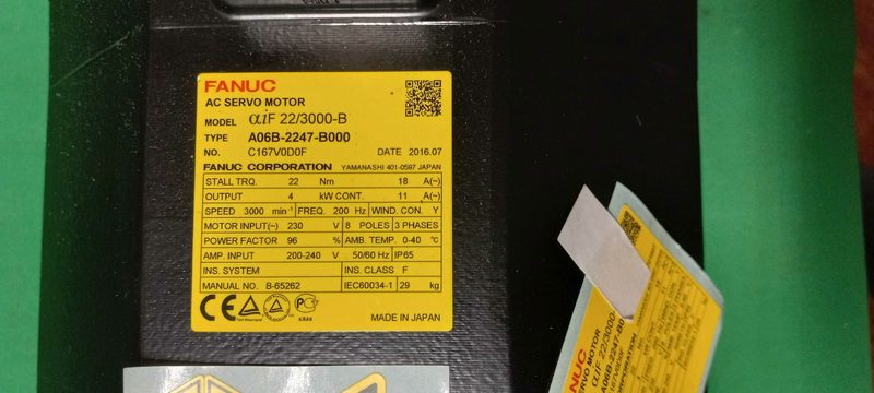 Серводвигатель FANUC A06B-2247-B000