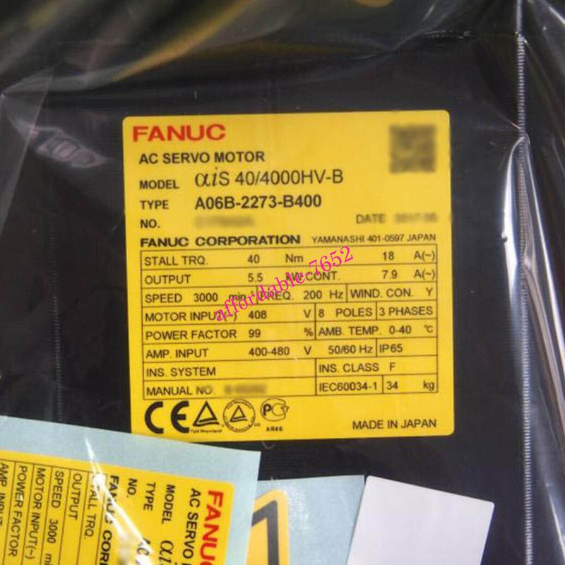 Серводвигатель FANUC A06B-2273-B400