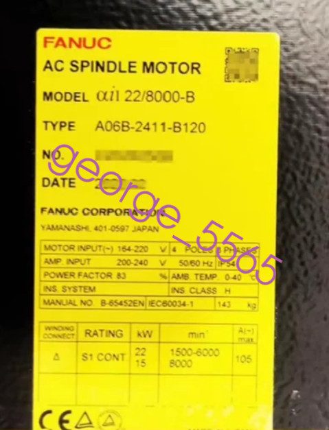 Шпиндель FANUC A06B-2411-B120