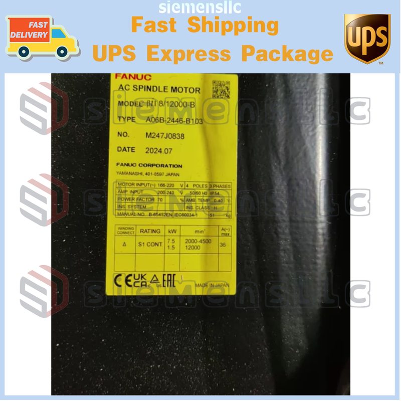 Шпиндель FANUC A06B-2446-B103