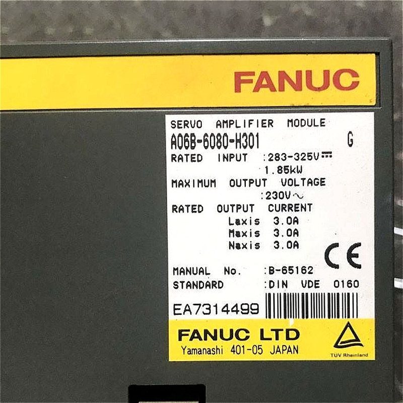 Сервоусилитель FANUC A06B-6080-H301
