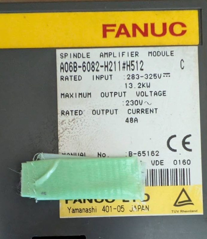 Сервоусилитель FANUC A06B-6082-H211