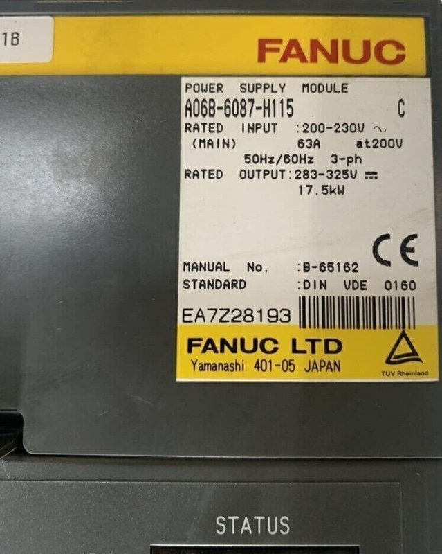 Сервоусилитель FANUC A06B-6087-H115