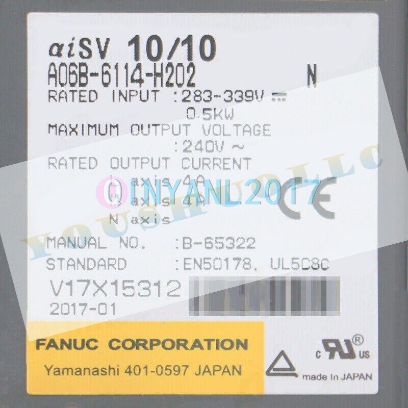 Сервоусилитель FANUC A06B-6114-H202