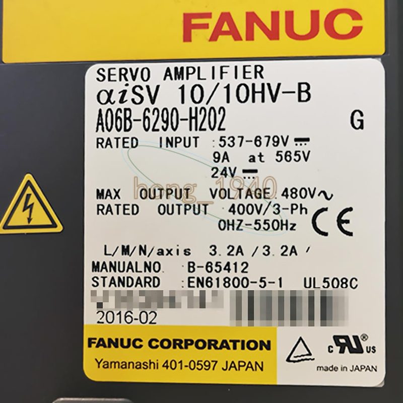 Сервоусилитель FANUC A06B-6290-H202