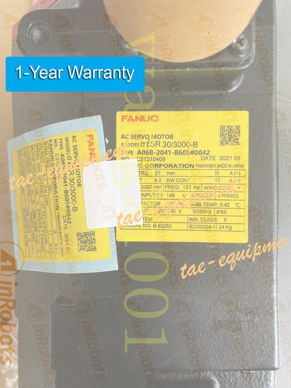 Серводвигатель FANUC A06B2041B6050042