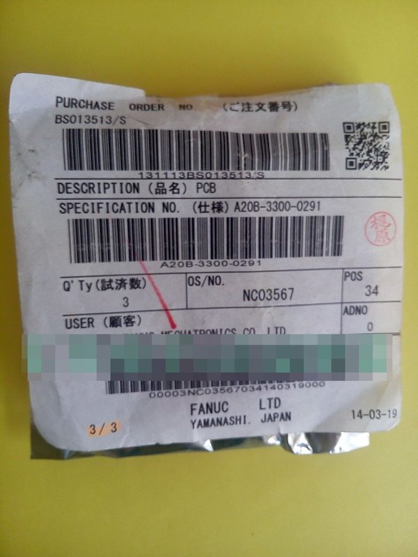 Плата FANUC A20B-3300-0291